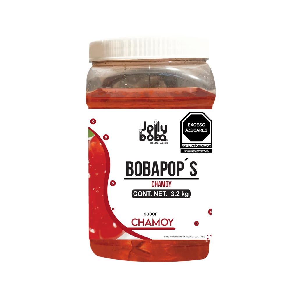 BobaPop´s Chamoy   Caja 4 pza 3.2Kg/Bote