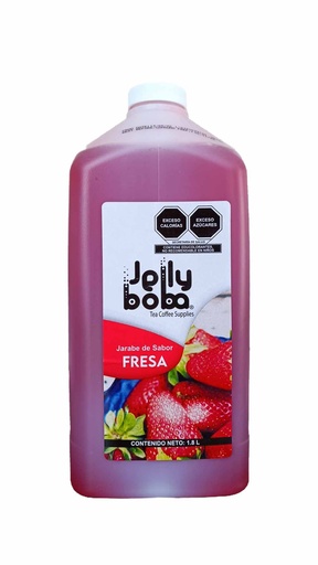 Jarabe De Fresa    Caja 4 pza 1.8Lt/Bidon