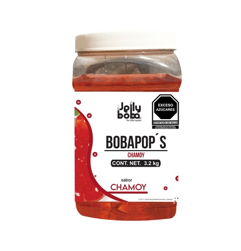 BobaPop´s Chamoy   Caja 4 pza 3.2Kg/Bote